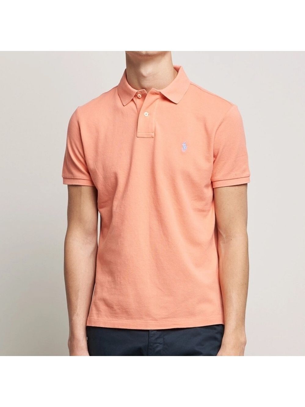 RALPH LAUREN MEN'S POLO GOLF SHIRT CLASSIC MEDIUM SIZE